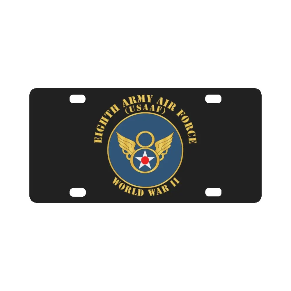 Aac - 8Th Air Force - Wwii - Usaaf X 300 Classic License Plate 1