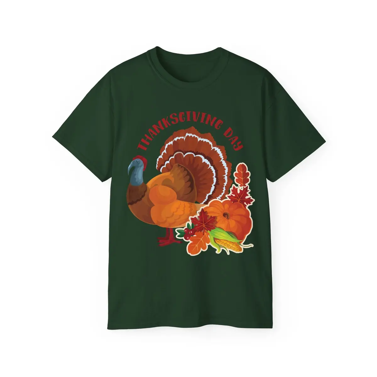 Unisex Ultra Cotton Tee - Thanksgiving - Happy Turkey Day 8