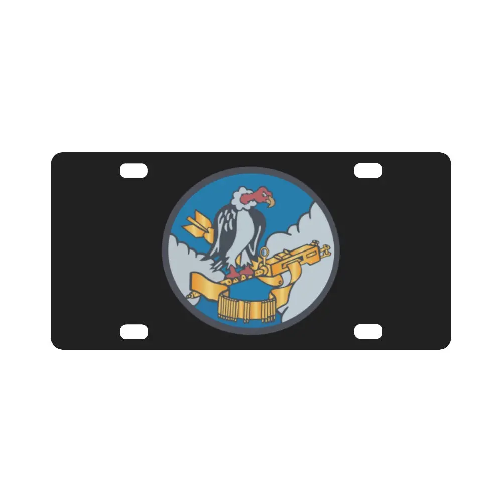 Aac - 824Th Bomb Squadron, 484Th Bomb Group - 15Th Aaf Wo Txt X 300 Classic License Plate 1