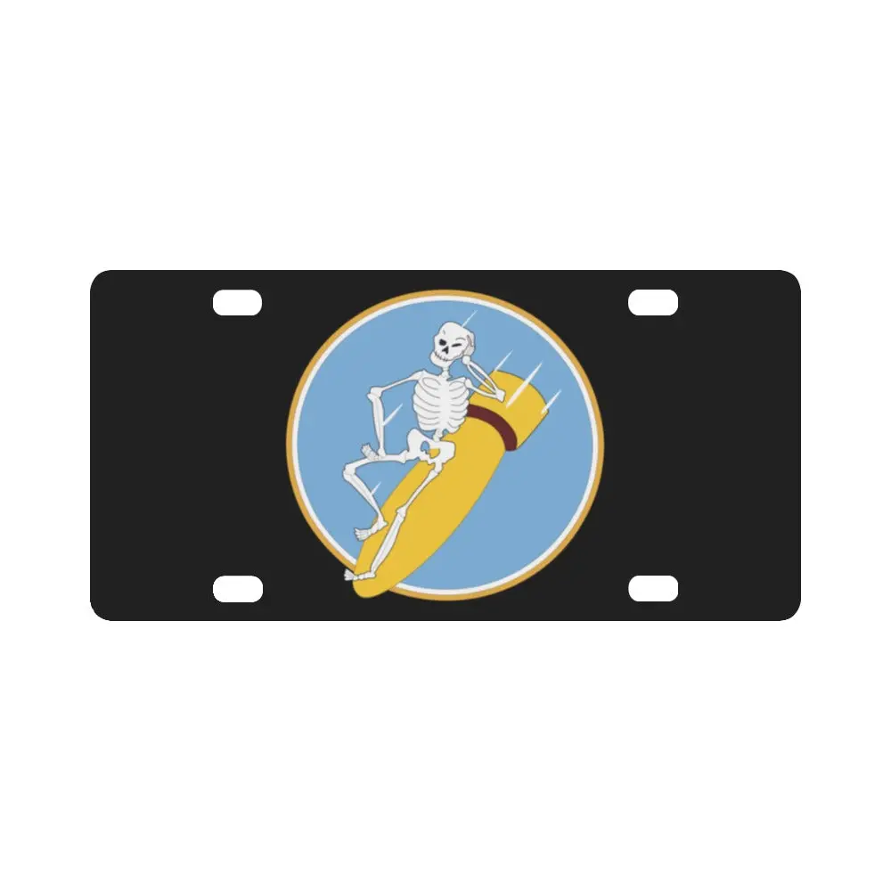 Aac - 508Th Fighter Squadron - Ssi Wo Txt X 300 Classic License Plate 1