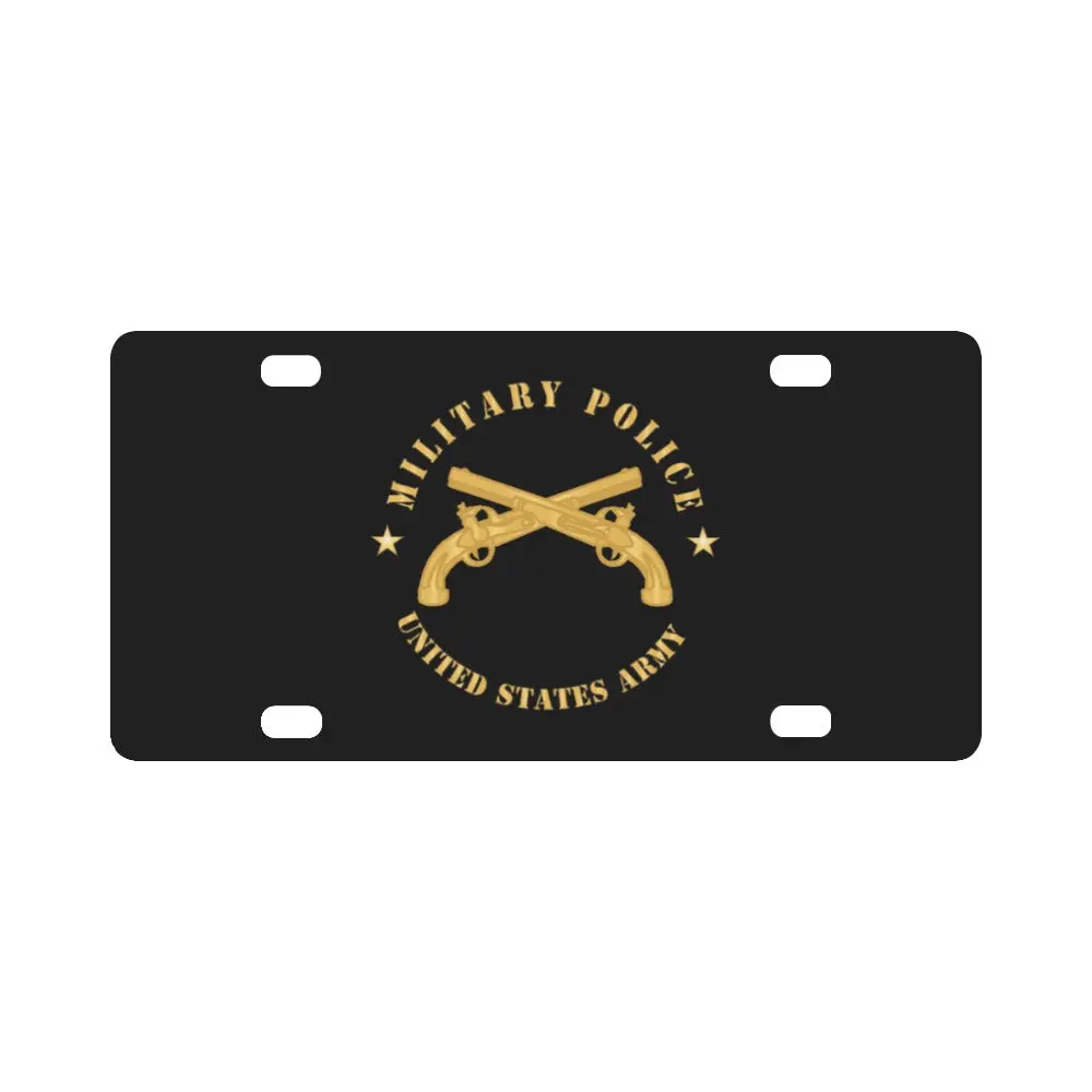 Emblem - Military Police - Us Army X 300 Classic License Plate 1