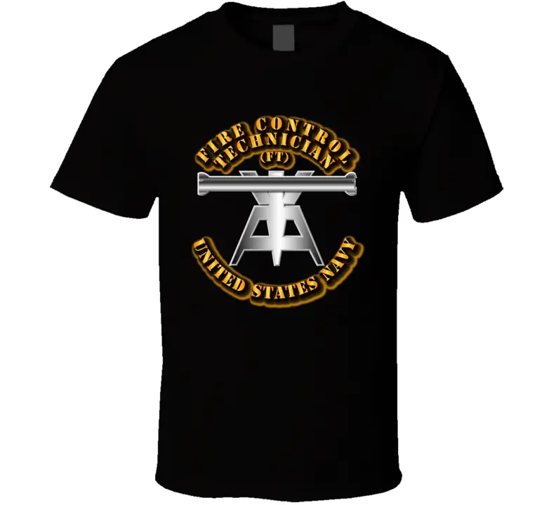 Navy - Rate - Fire Control Technician T Shirt 1