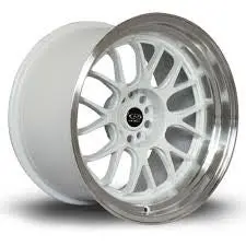 Rota Wheels Mxr-R 1895 5X100 38 73 White With Polish Lip 1