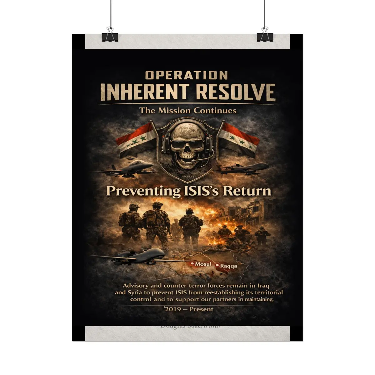 Posters - Operation Inherent Resolve - The Mission Continues 7