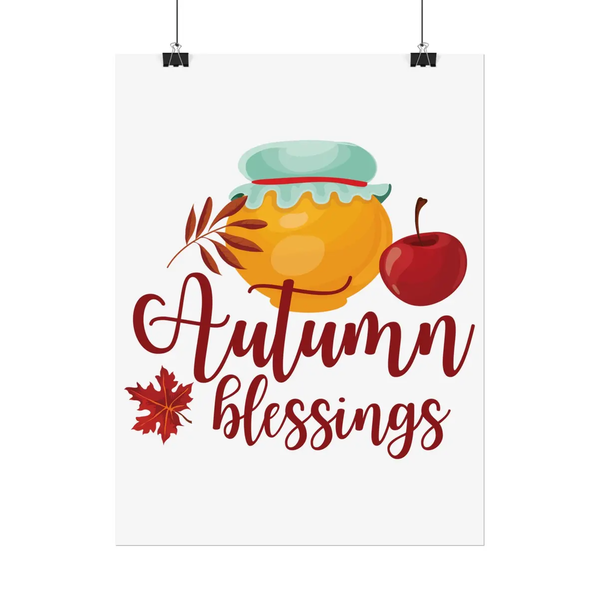 Rolled Poster - Autumn Blessings 5