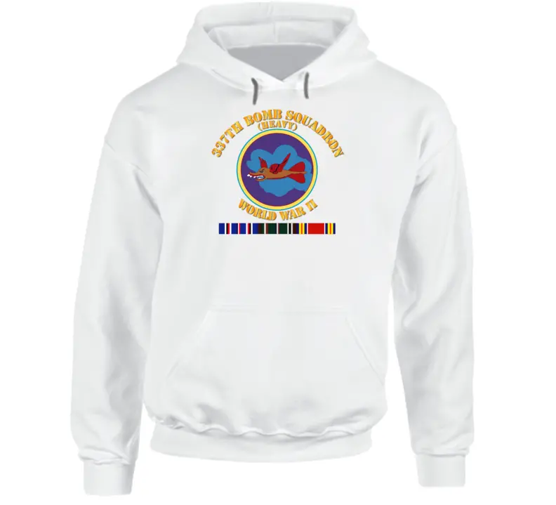 AAC 337th Bomb Squadron WWII Veteran Tribute Hoodie