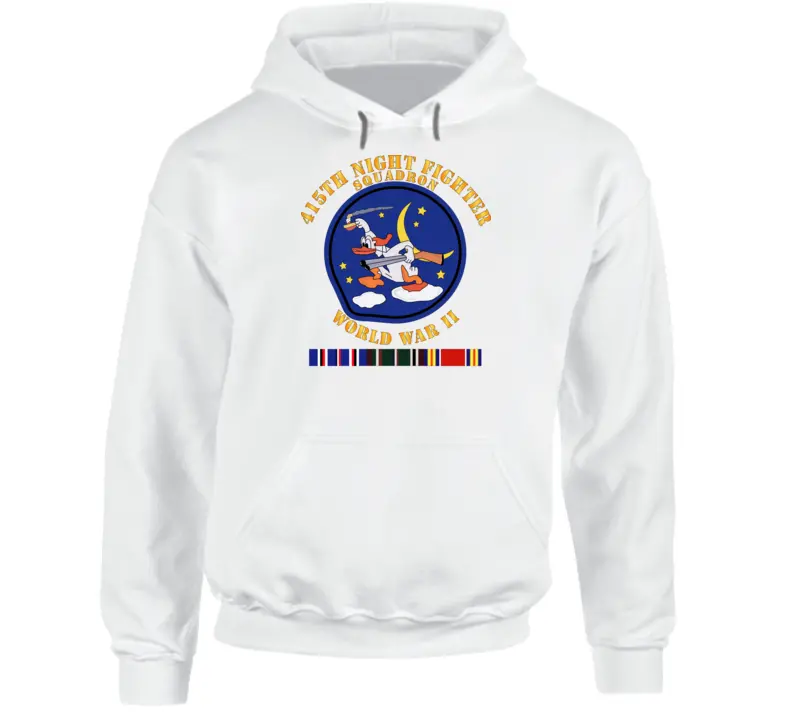 AAC 415th Night Fighter Squadron WWII European Theater Hoodie