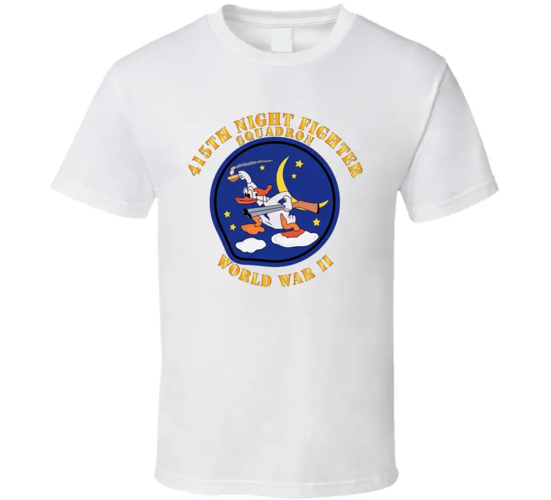 AAC 415th Night Fighter Squadron WWII Retro T-Shirt