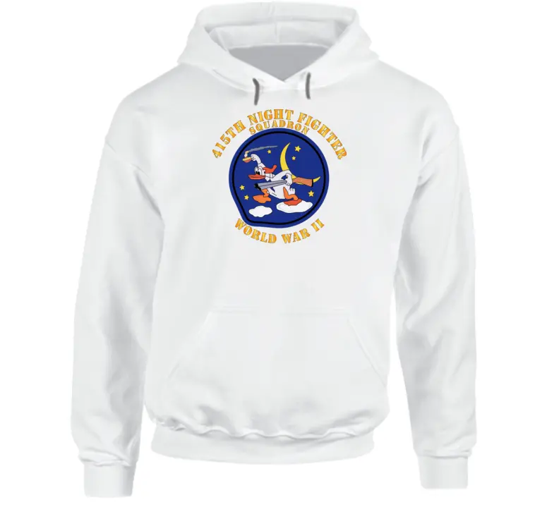 AAC 415th Night Fighter Squadron WWII Vintage Hoodie