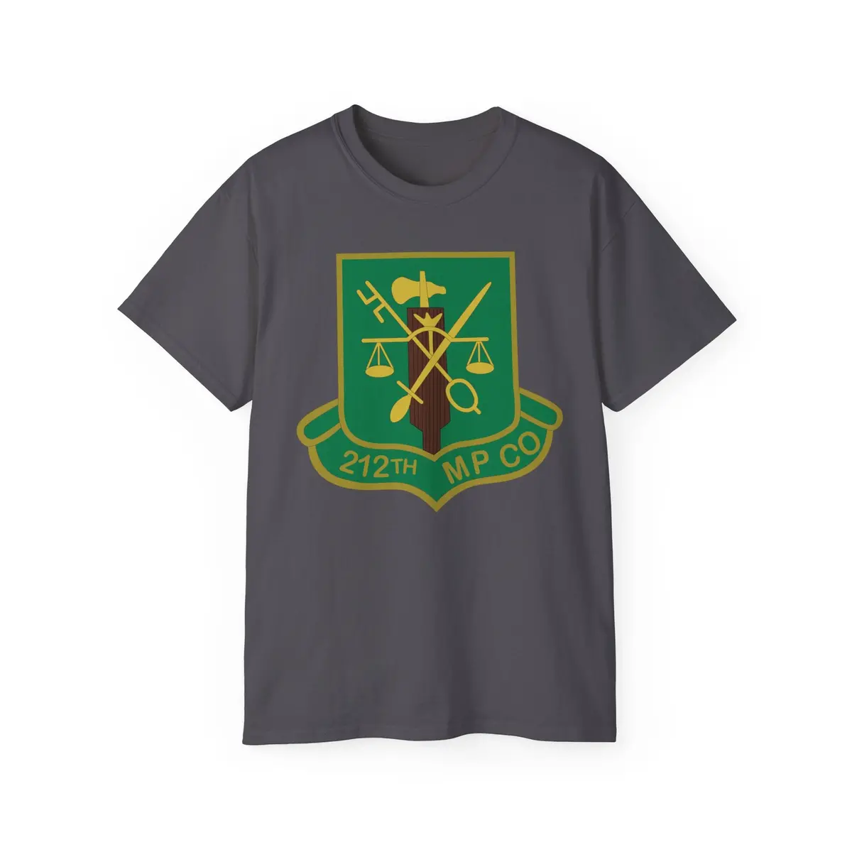 Unisex Ultra Cotton Tee - Army - 212Th Military Police Company - Dui Wo Txt X 300 10