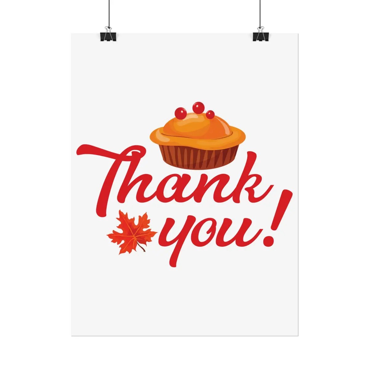 Rolled Poster - Thank You 5