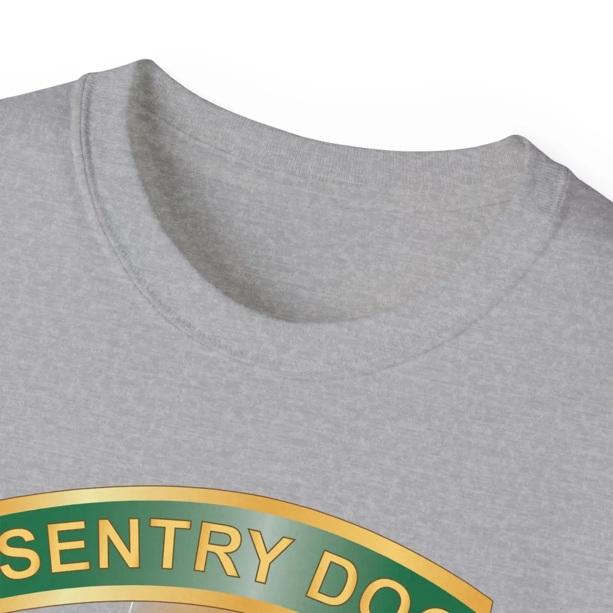 Unisex Ultra Cotton Tee - Army - Sentry Dog - 212Th Military Police Company - Dog Fire W Br - Ribbon Vietnam War Veteran W Vn Svc X 300 24