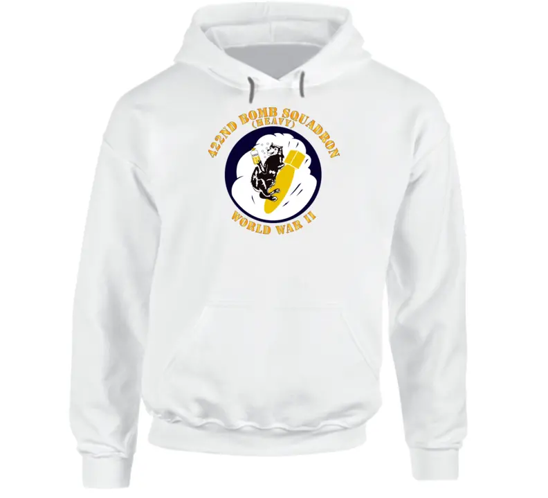 AAC 422nd Bomb Squadron WWII Vintage Hoodie