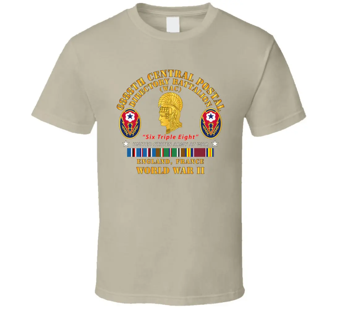 Army - 6888Th Central Postal Directory Battalion - Wwii W Eu Svc - T-Shirts - Classic 6