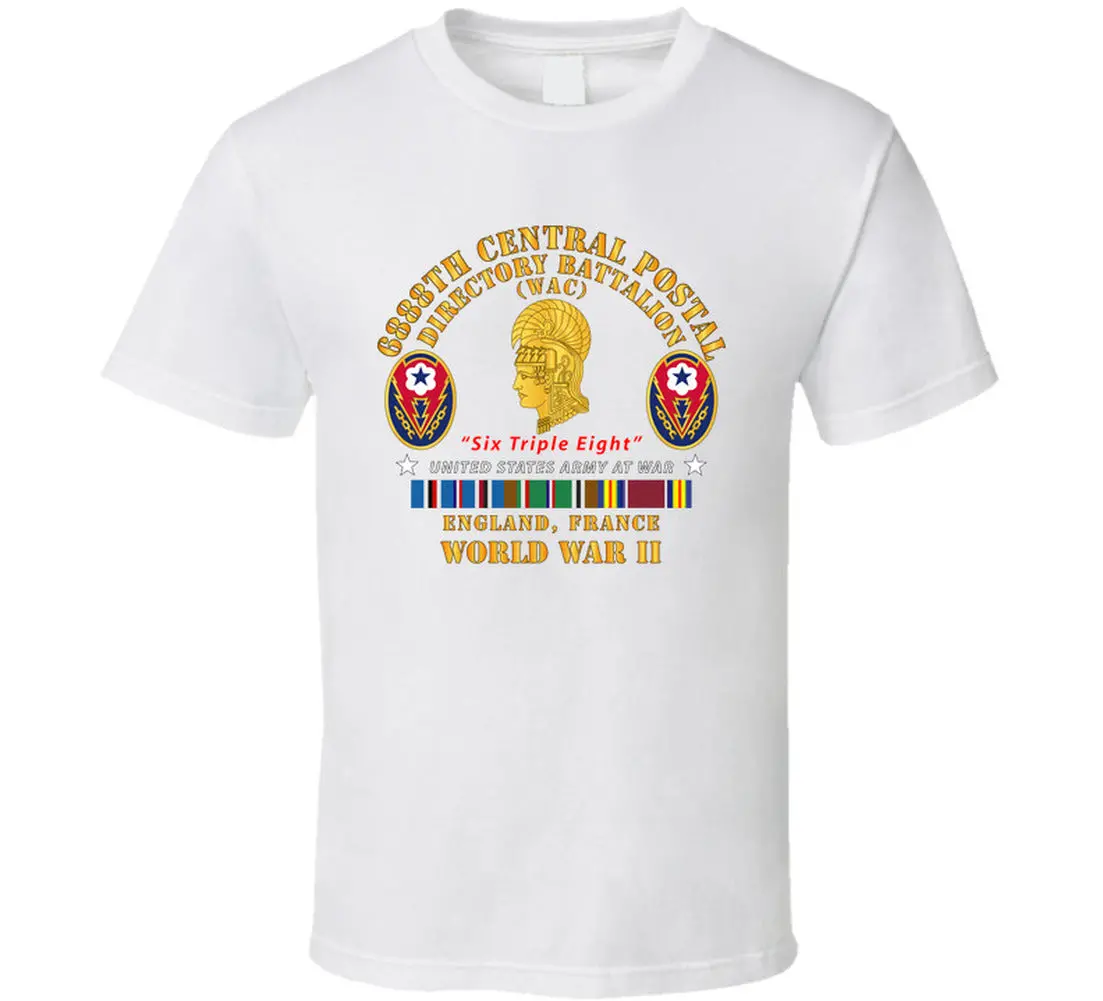 Army - 6888Th Central Postal Directory Battalion - Wwii W Eu Svc - T-Shirts - Classic 3