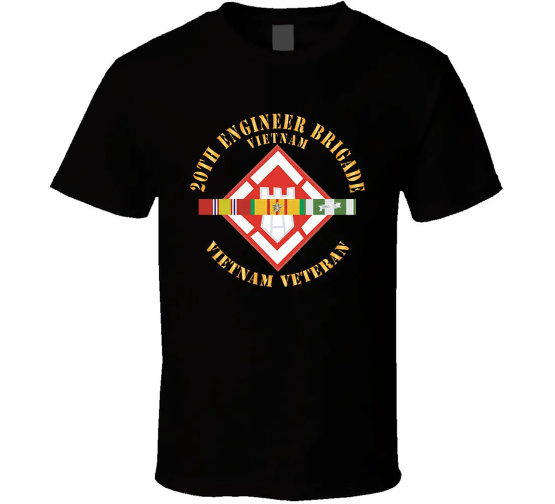 20Th Engineer Brigade With Vietnam Svc Ribbons - T-Shirts - Classic 2
