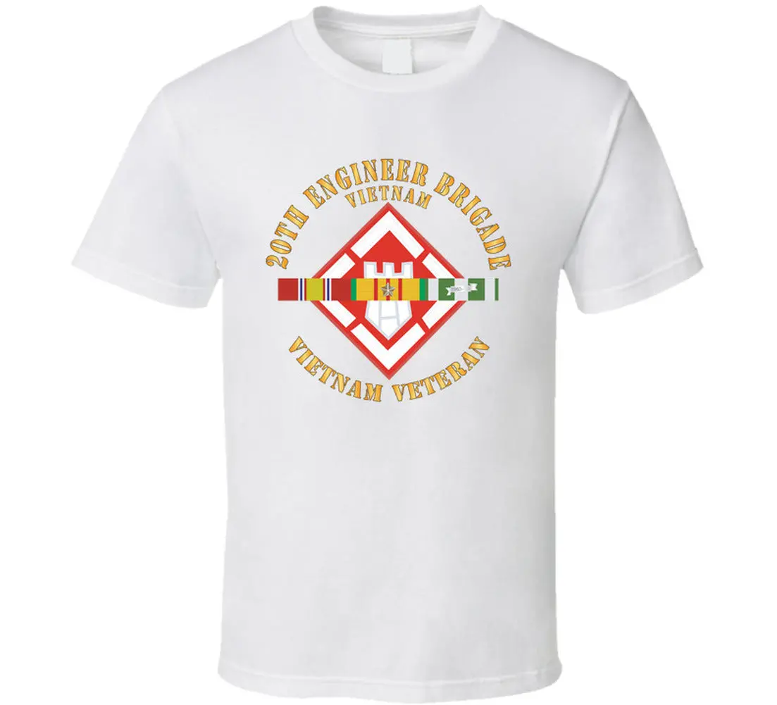 20Th Engineer Brigade With Vietnam Svc Ribbons - T-Shirts - Classic 3