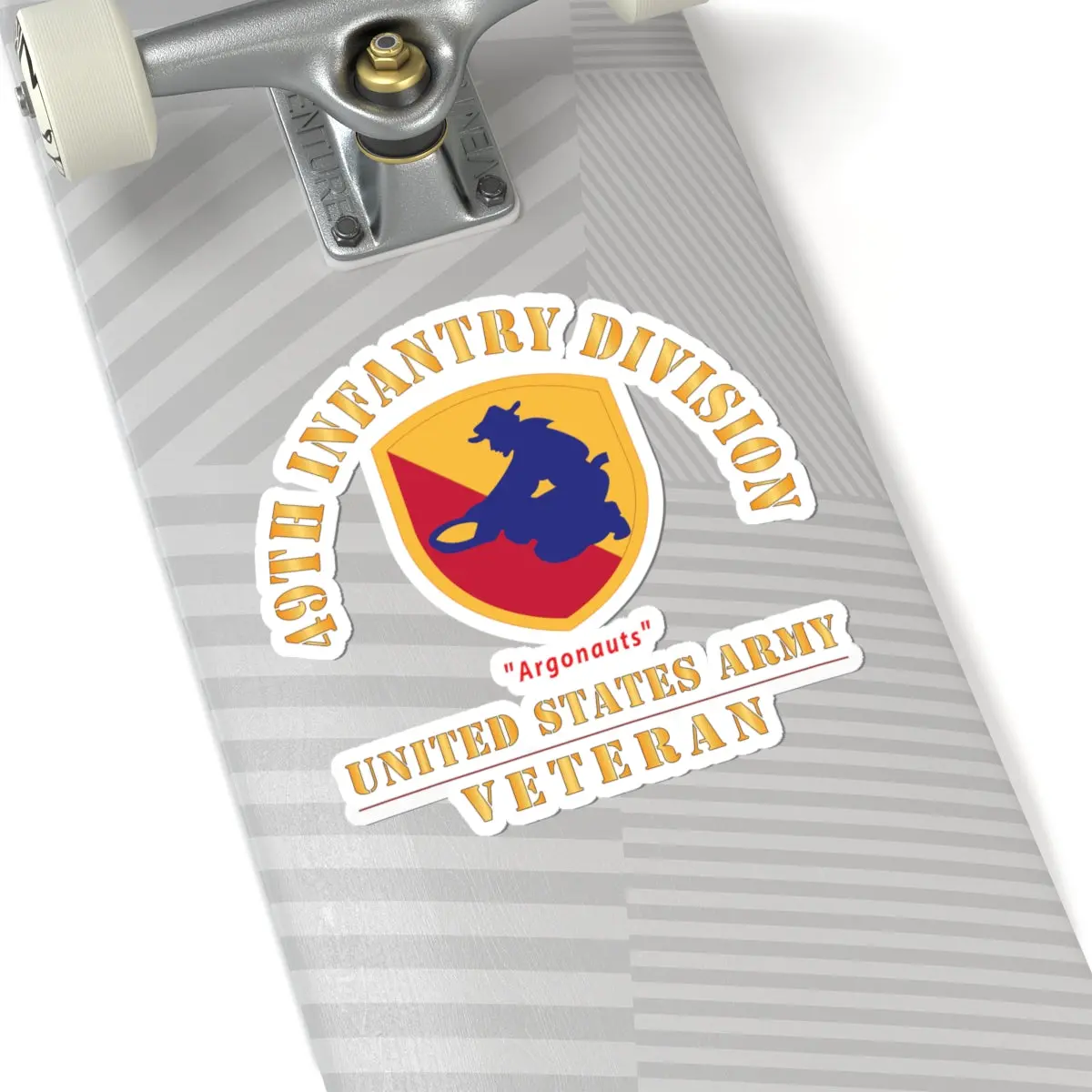 Kiss-Cut Stickers - Army - Ssi - 49Th Infantry Division (1947-1968) - Argonauts - Us Army Veteran X 300 3