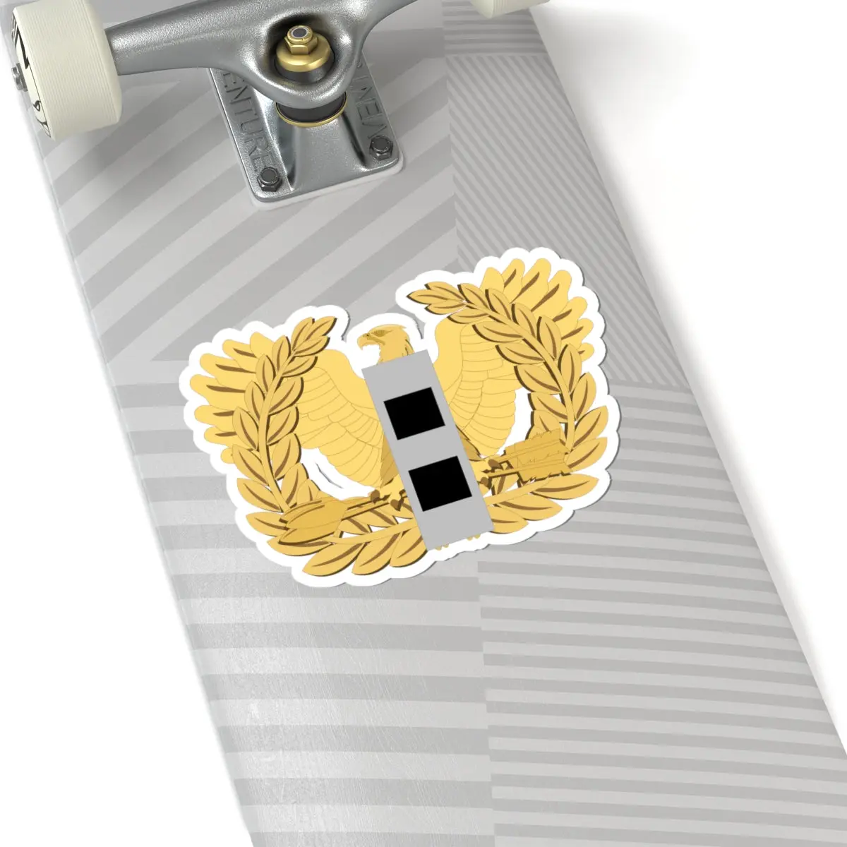 Kiss-Cut Stickers - Army - Chief Warrant Officer - W02 - Flat - Eagle And Bar Wo Txt X 300 3
