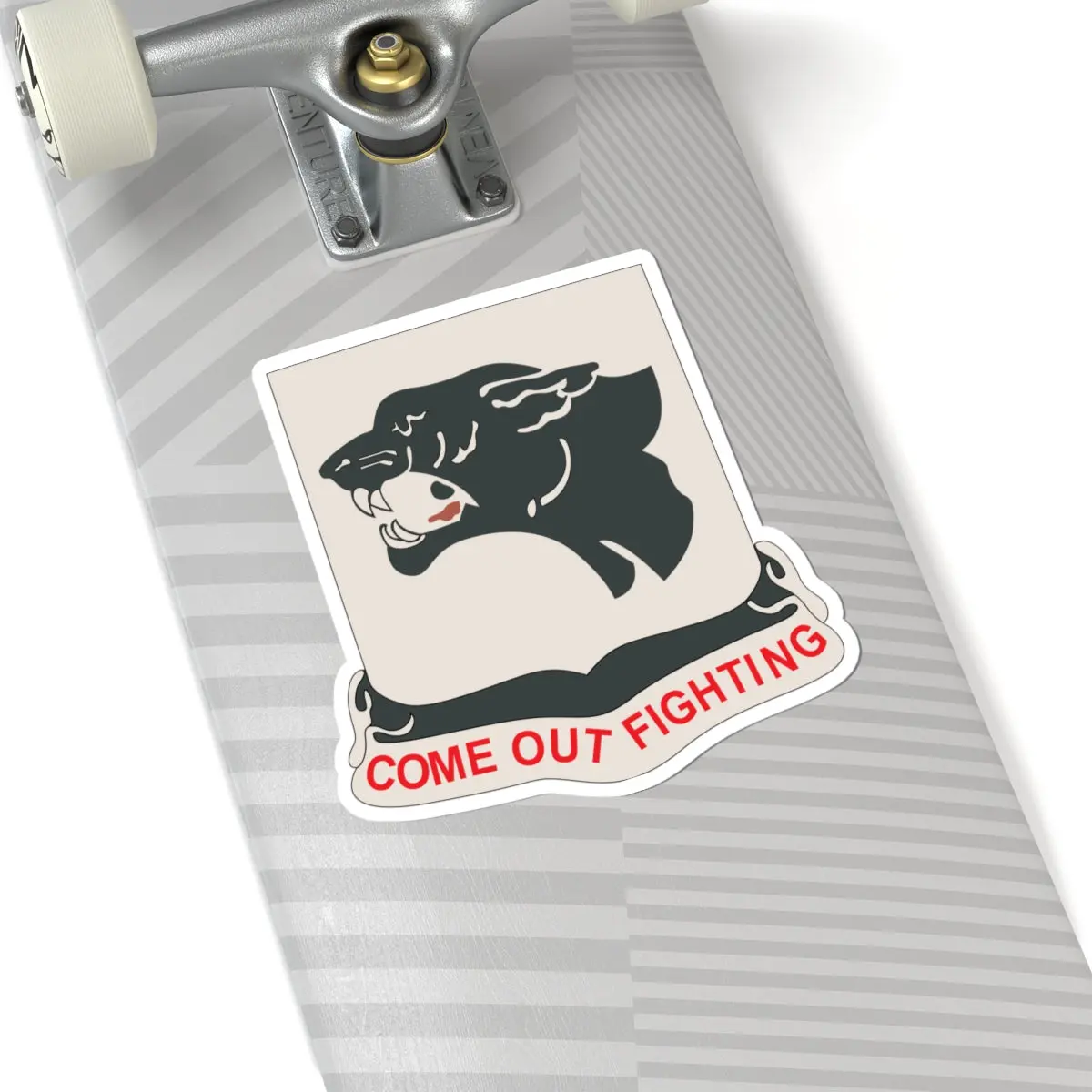 Kiss-Cut Stickers - Army - 761St Tank Battalion - Black Panthers Wo Txt 3