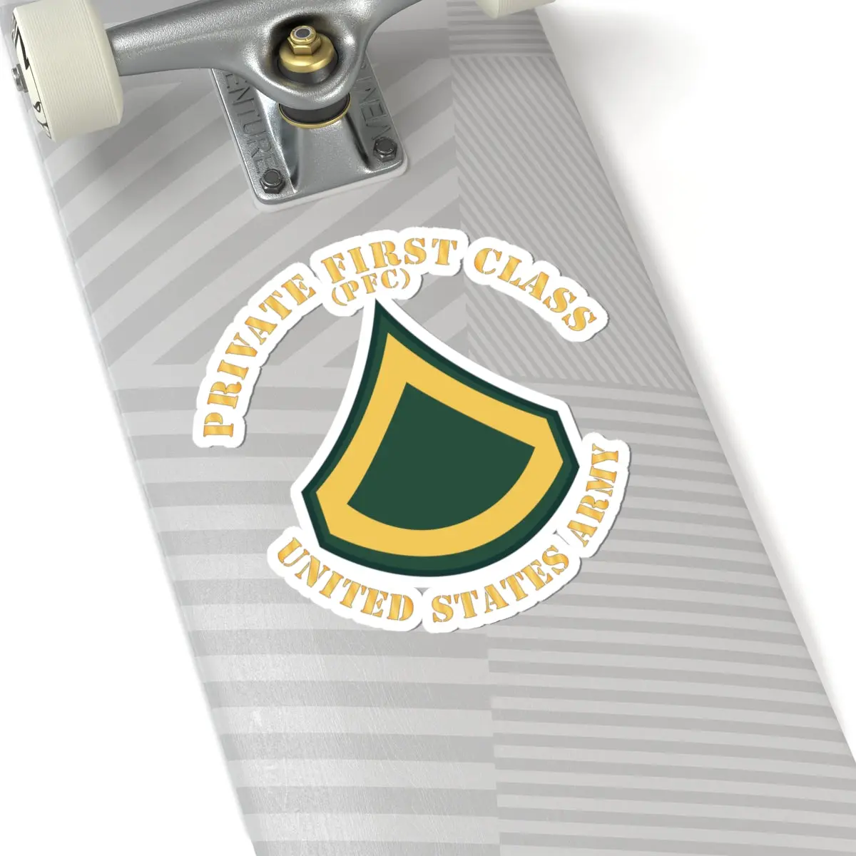 Kiss-Cut Stickers - Army - Private First Class - Pfc - Flat X 300 3