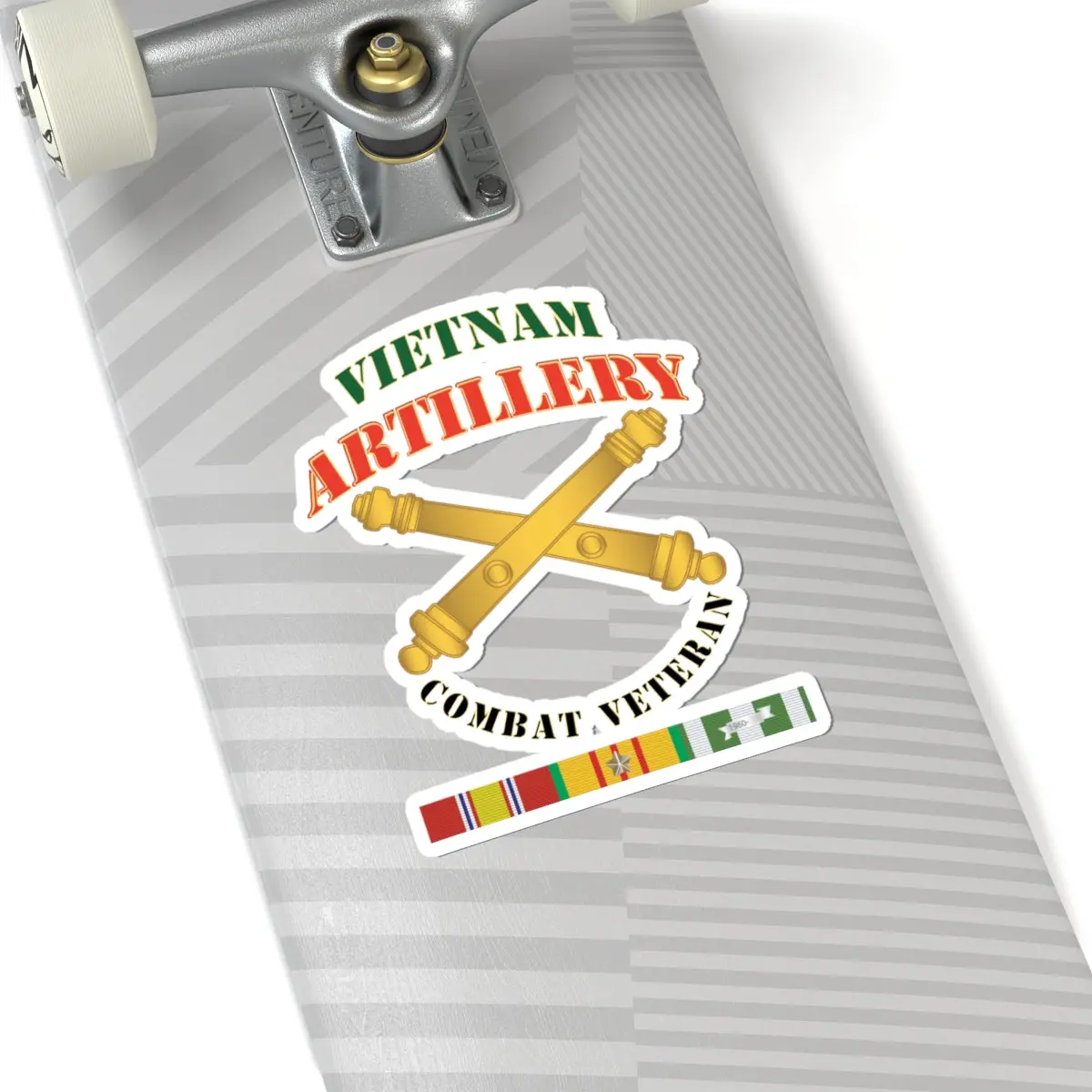 Kiss-Cut Stickers - Army - Artillery - Vietnam - Combat Vet 3