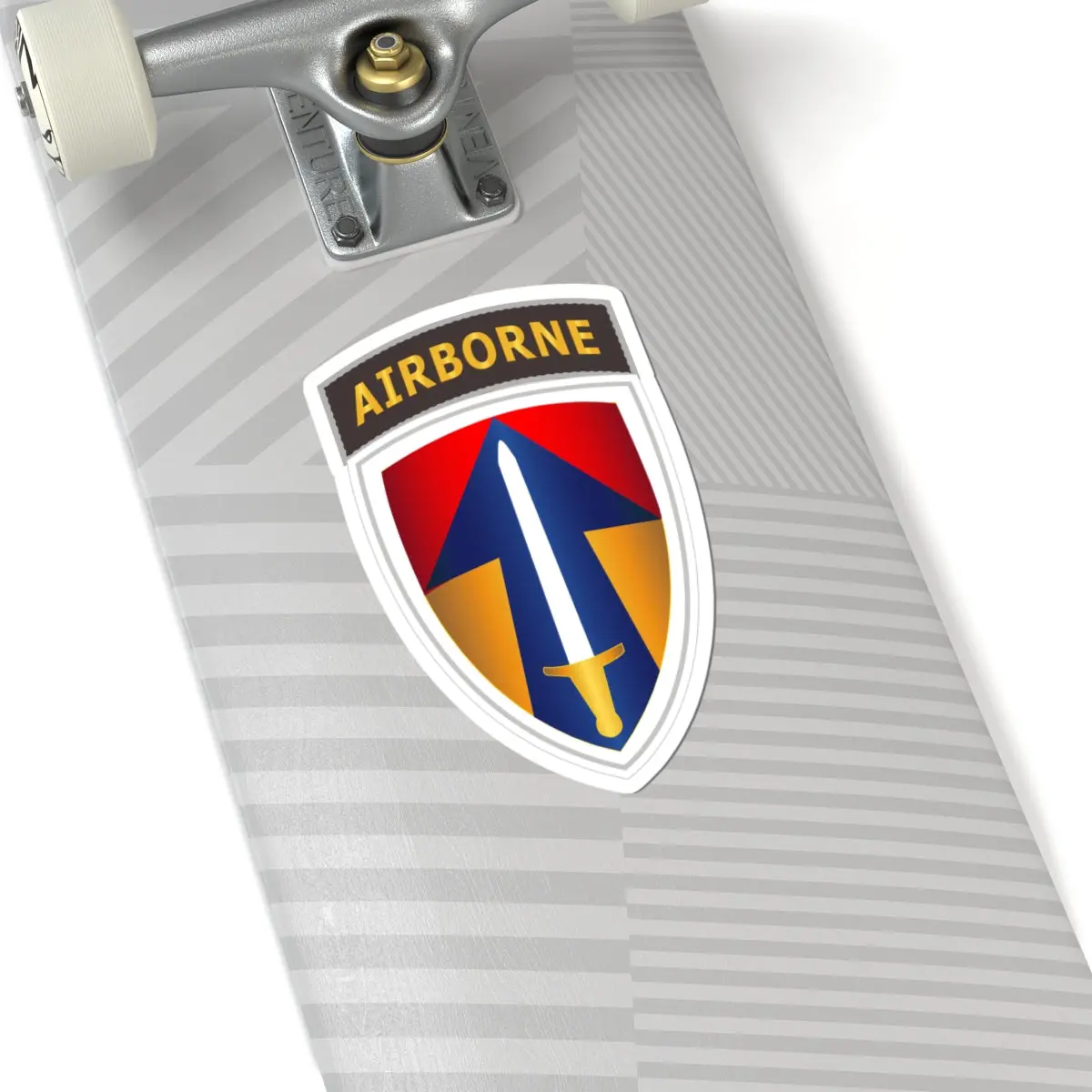 Kiss-Cut Stickers - Army - Ii Field Force W Airborne Tab Lrrp 3
