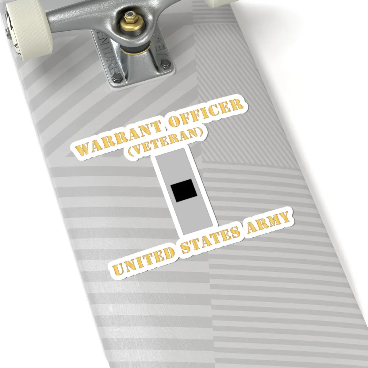 Kiss-Cut Stickers - Army - Warrant Officer - W01 - Veteran - Flat X 300 3