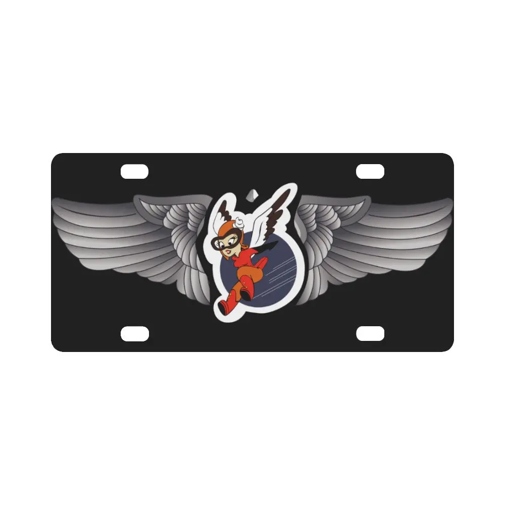 Aac - Wasp Wing W Finella Wo Txt Classic License Plate 1