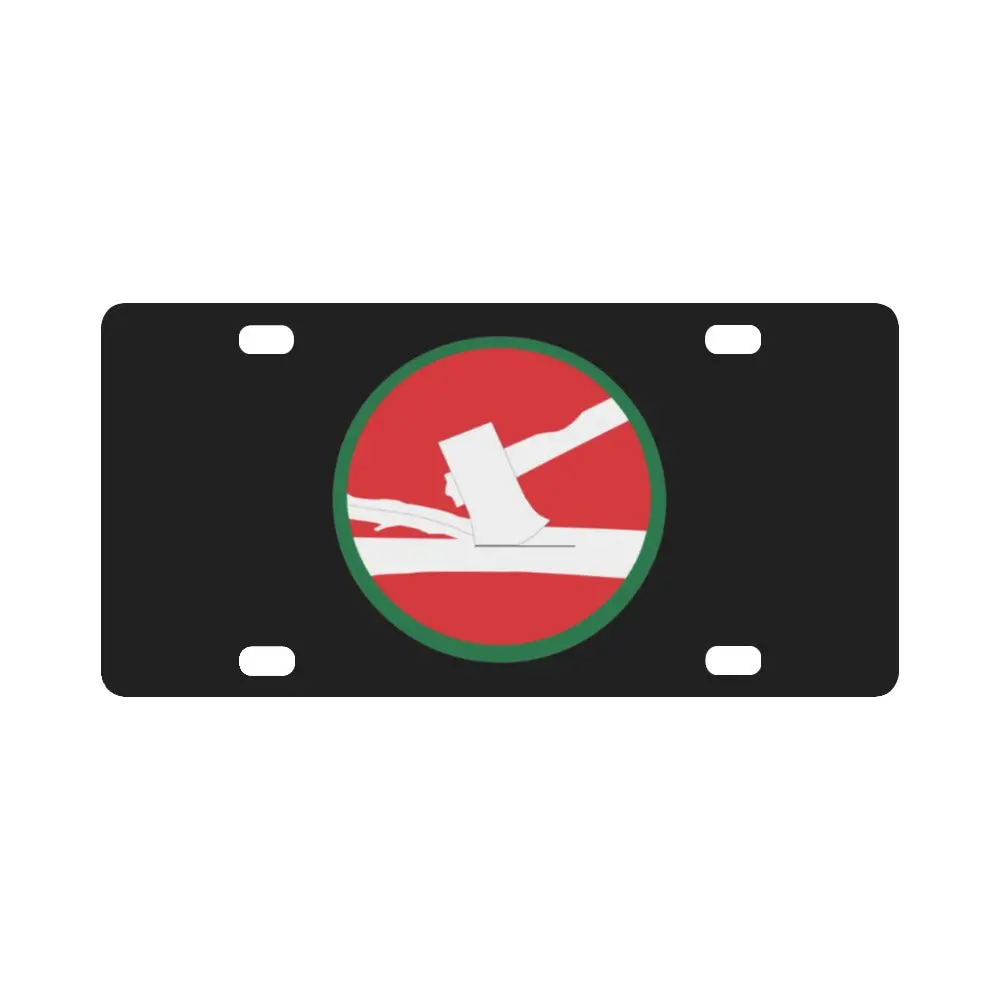 Ssi - 84Th Infantry Division X 300 Classic License Plate 1