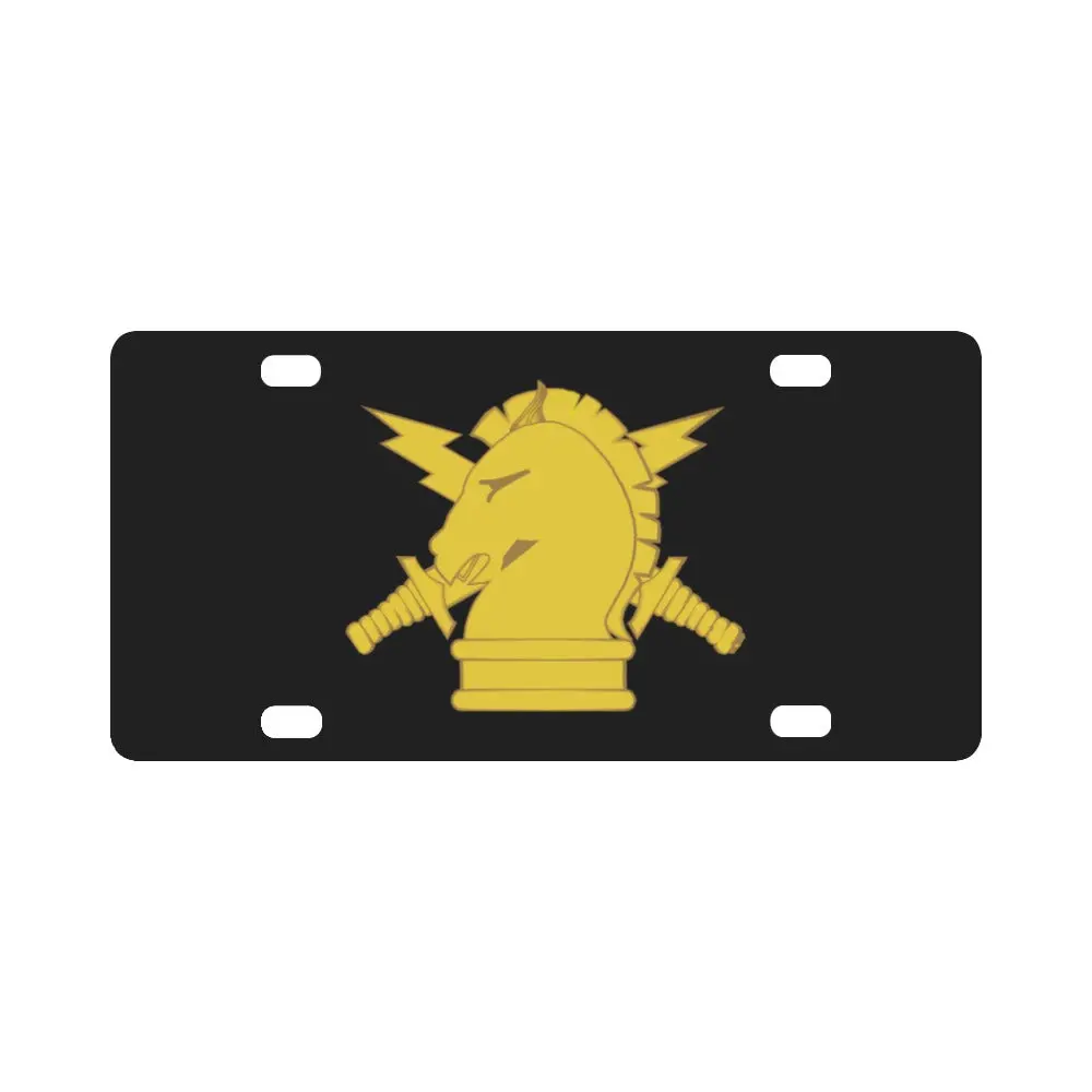 Army - Branch Insignia - Psychological Operations Wo Txt Classic License Plate 1