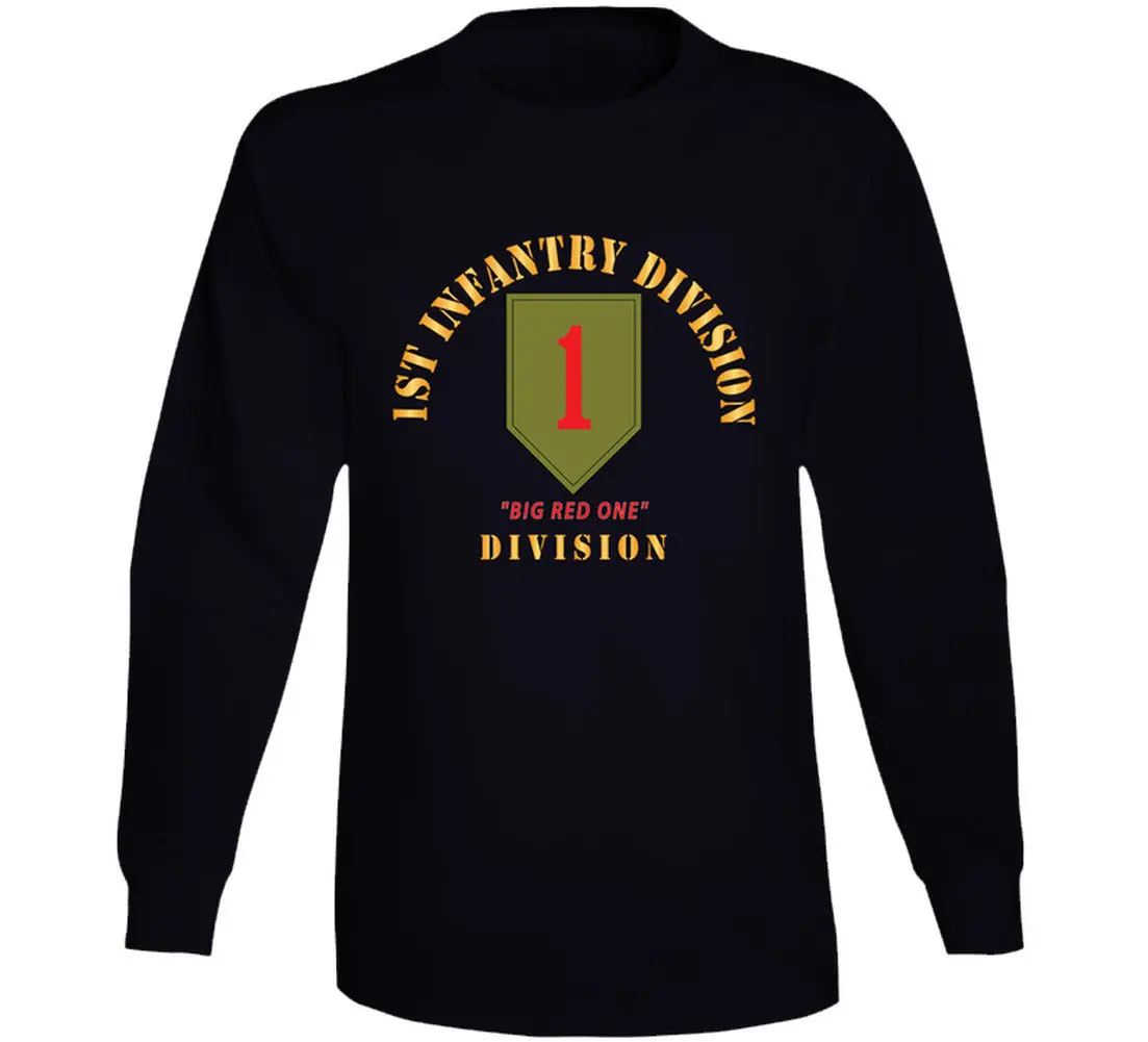 Ssi - 1St Infantry Division - Big Red One - Long Sleeve 1