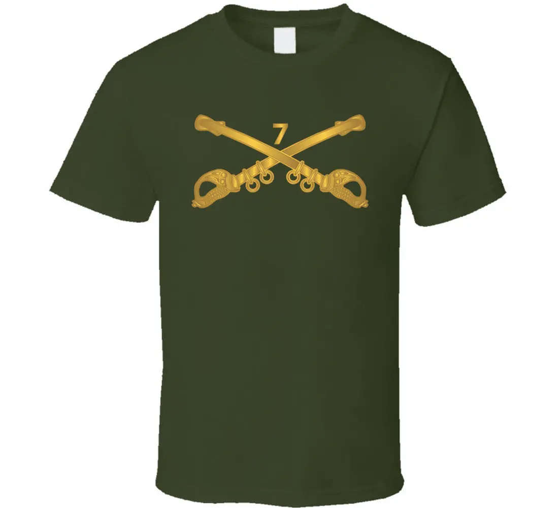 Army - 7Th Cavalry Branch Wo Txt - T-Shirts - Classic 5