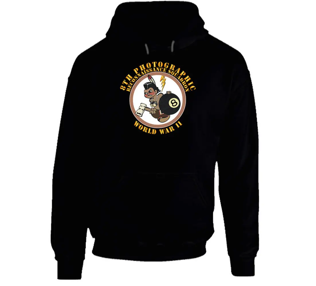 Aac - 8Th Photographic Reconnaissance Squadron - Wwii - Hoodie 1