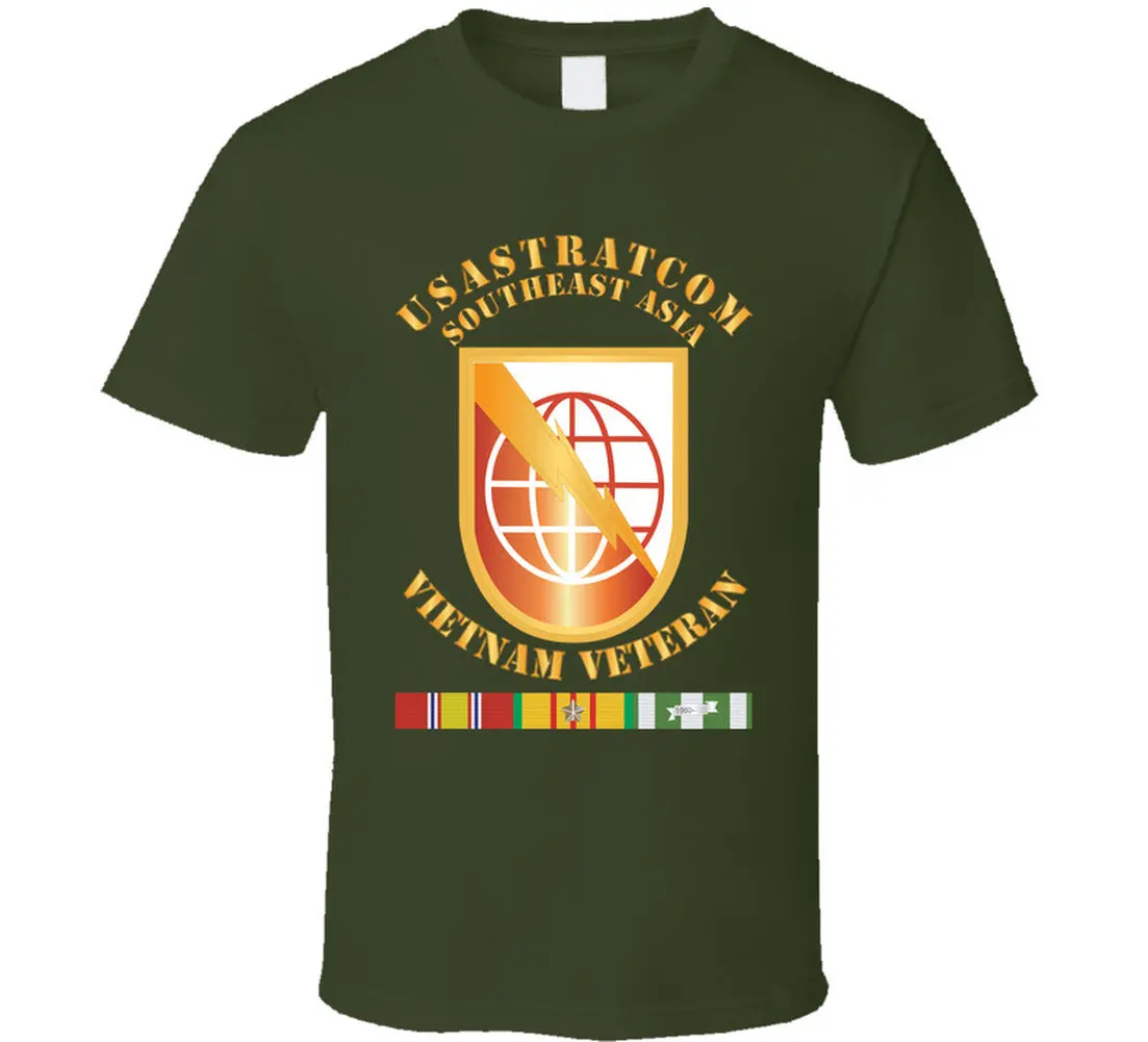 Army - Usastratcom W Vn Svc Ribbons - T-Shirts - Classic 5