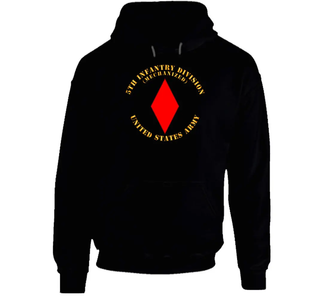 Army -  5Th Infantry Division - Us Army - Hoodie 1