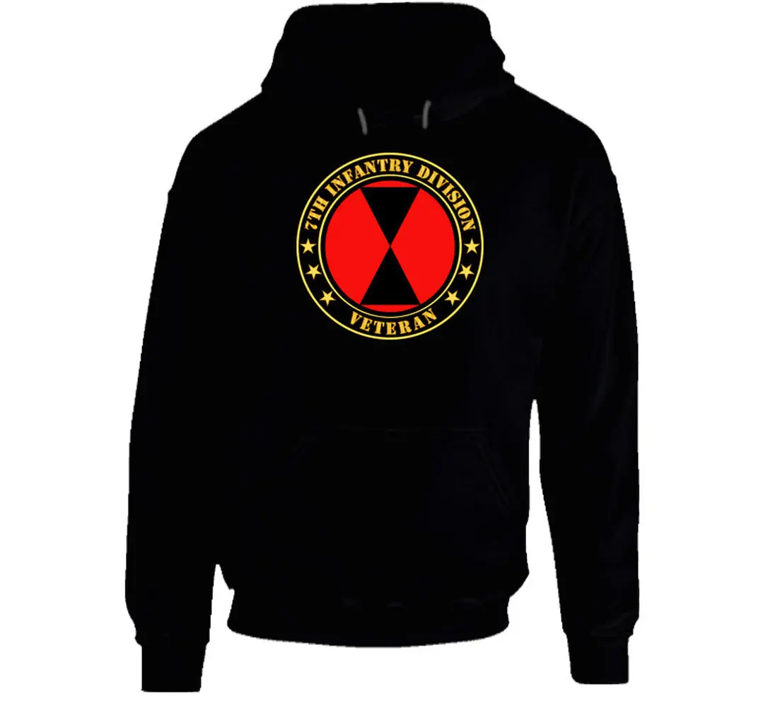 Army - 7Th Infantry Division Veteran - Hoodie 1