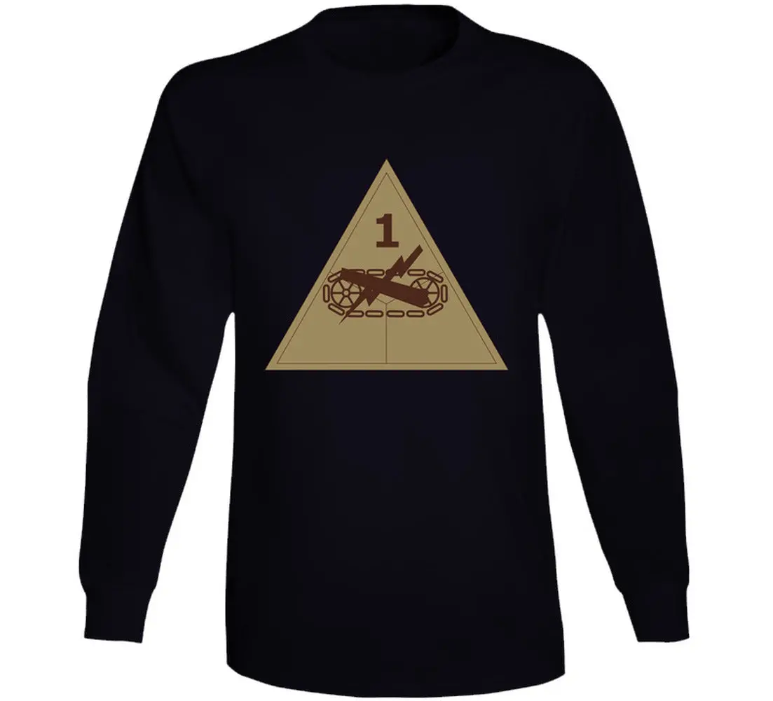 Army - Ssi - 1St Armored Division - Subdued Desert  - Long Sleeve 1