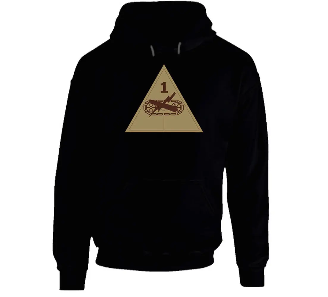 Army - Ssi - 1St Armored Division - Subdued Desert  - Hoodie 1