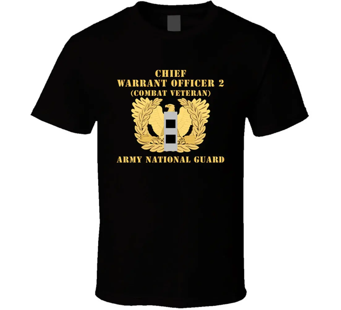 Arng - Chief Warrant Officer - Cw02 - Combat Veteran T Shirt - Classic 2