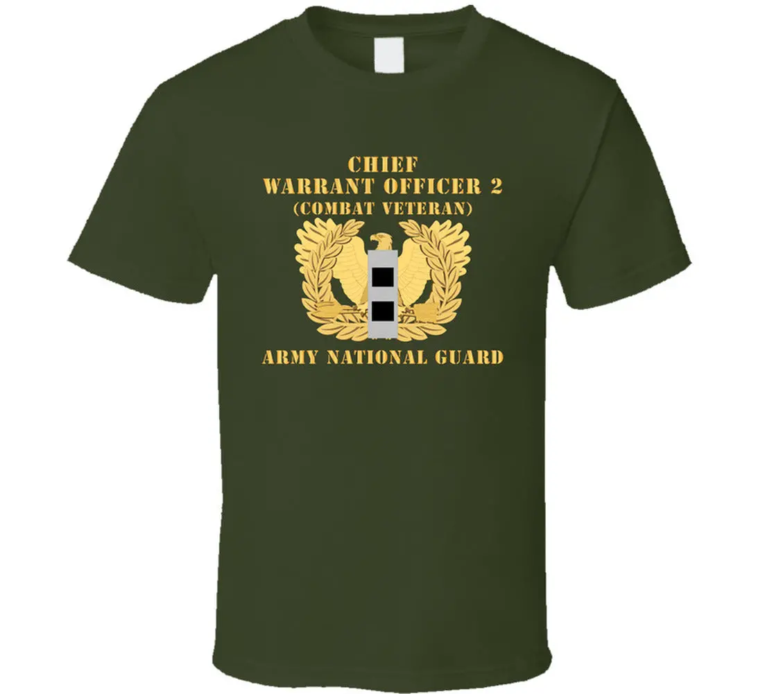 Arng - Chief Warrant Officer - Cw02 - Combat Veteran T Shirt - Classic 5