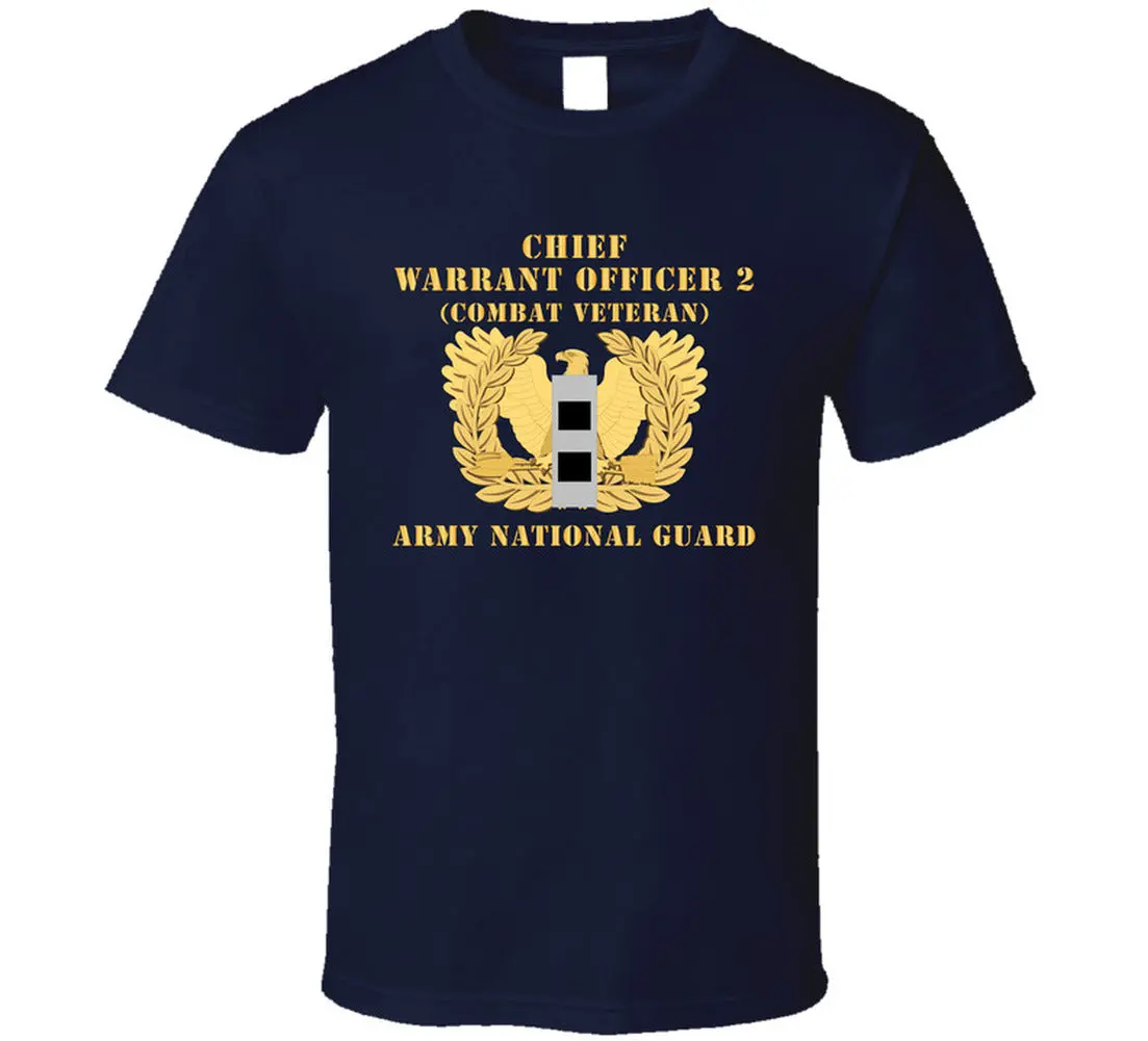 Arng - Chief Warrant Officer - Cw02 - Combat Veteran T Shirt - Classic 4