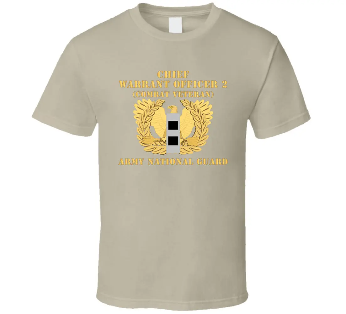 Arng - Chief Warrant Officer - Cw02 - Combat Veteran T Shirt - Classic 6