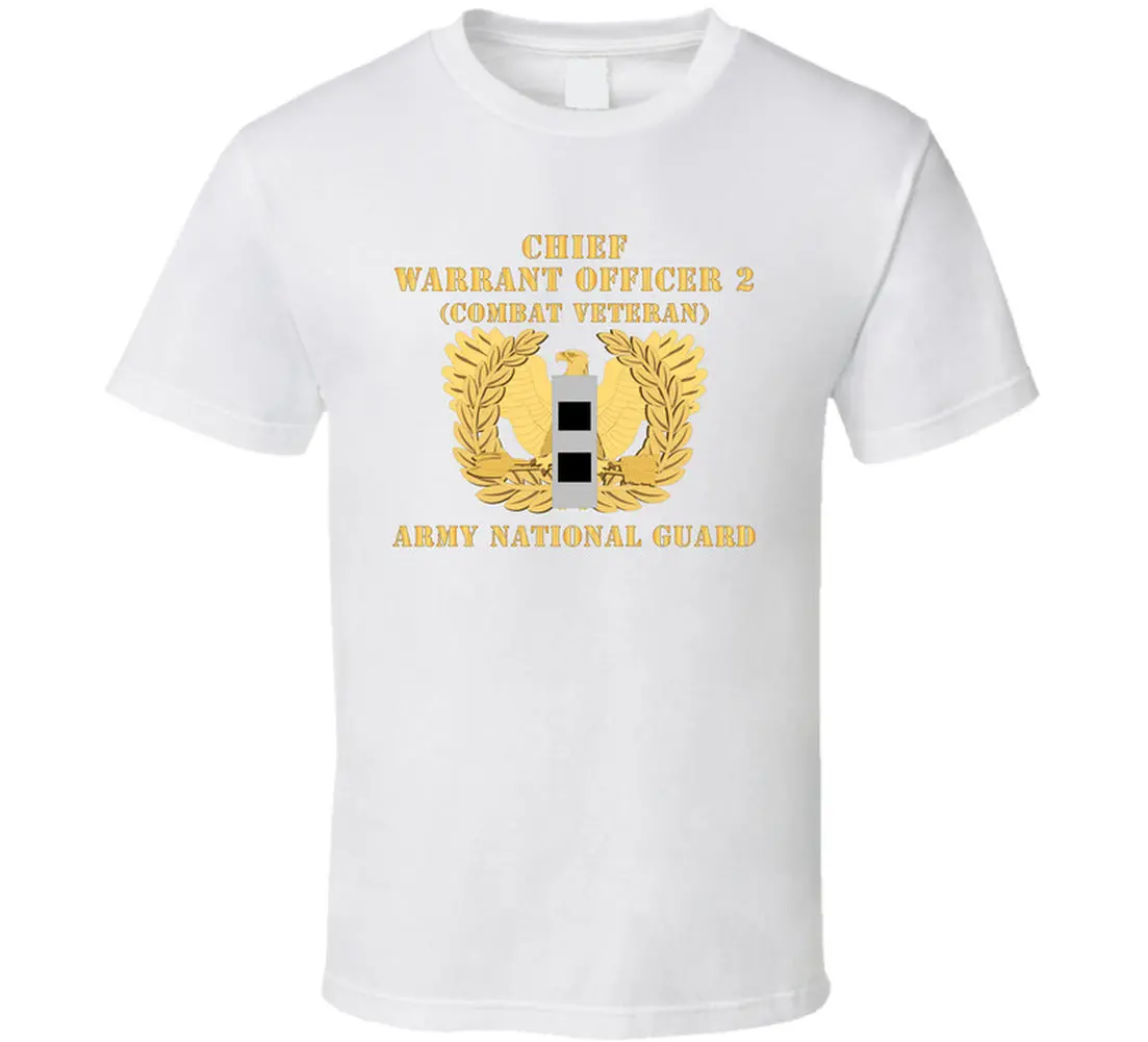 Arng - Chief Warrant Officer - Cw02 - Combat Veteran T Shirt - Classic 3