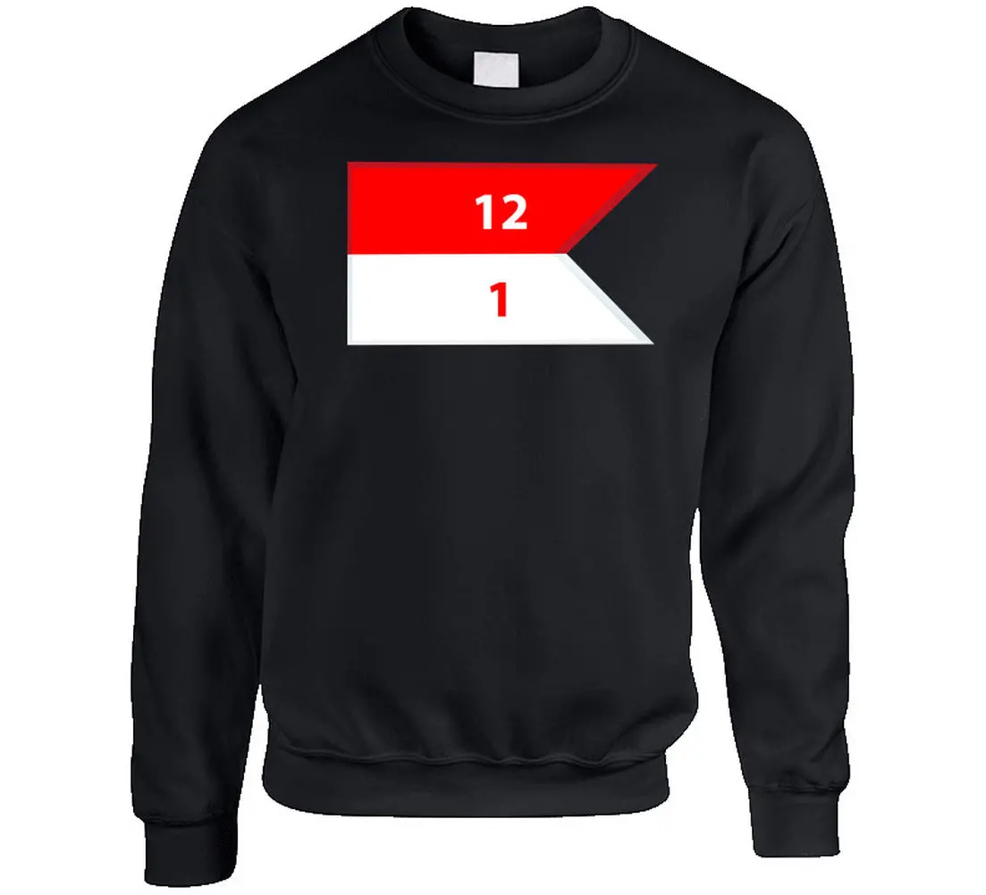 Army - 1St Squadron, 12Th Cavalry Guidon V1 - Sweatshirt 1