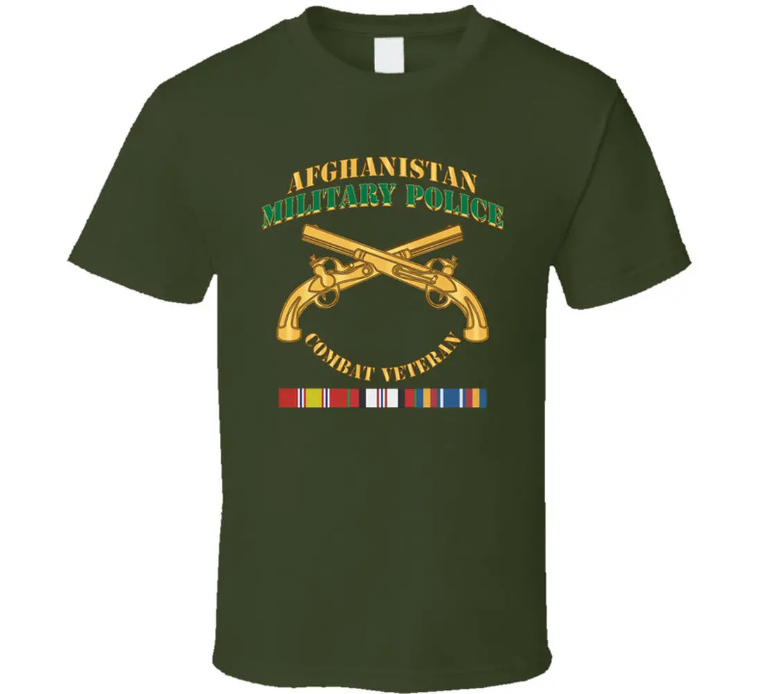 Army - Military Police W Br Afghanistan - Combat Vet W Afghan Svc - T-Shirts - Classic 5