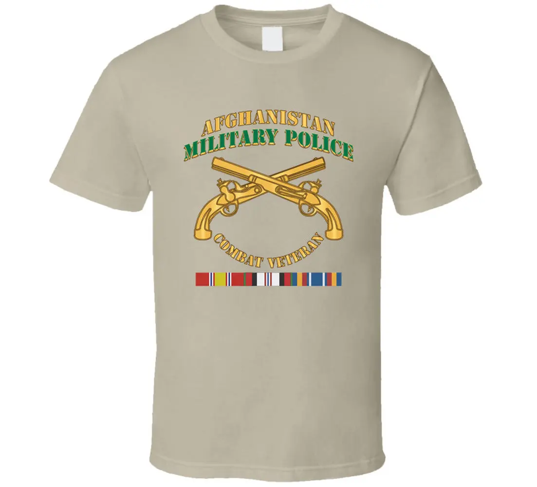 Army - Military Police W Br Afghanistan - Combat Vet W Afghan Svc - T-Shirts - Classic 6