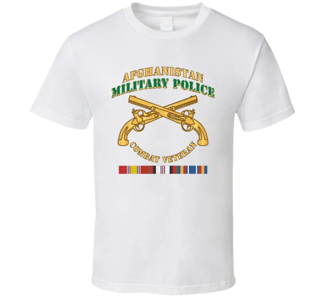 Army - Military Police W Br Afghanistan - Combat Vet W Afghan Svc - T-Shirts - Classic 3