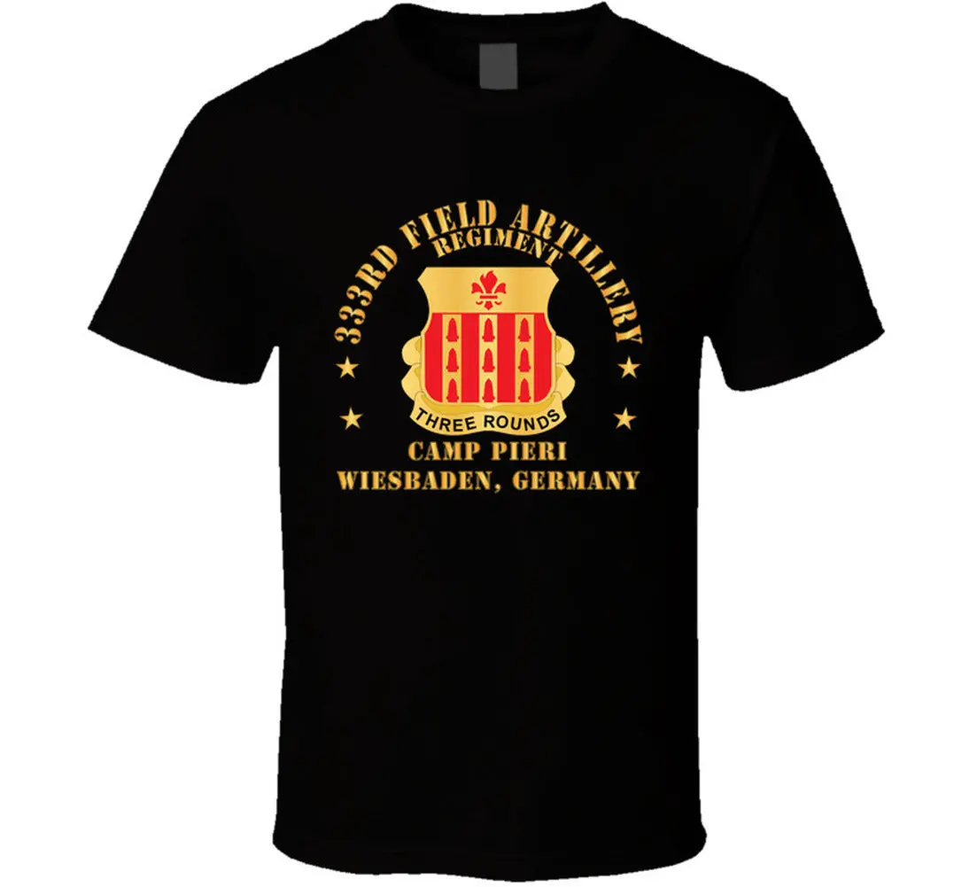 Dui - 333Rd Field Artillery Regiment - Dui - Camp Pierri, Weisbaden Germany T Shirt - Classic 2