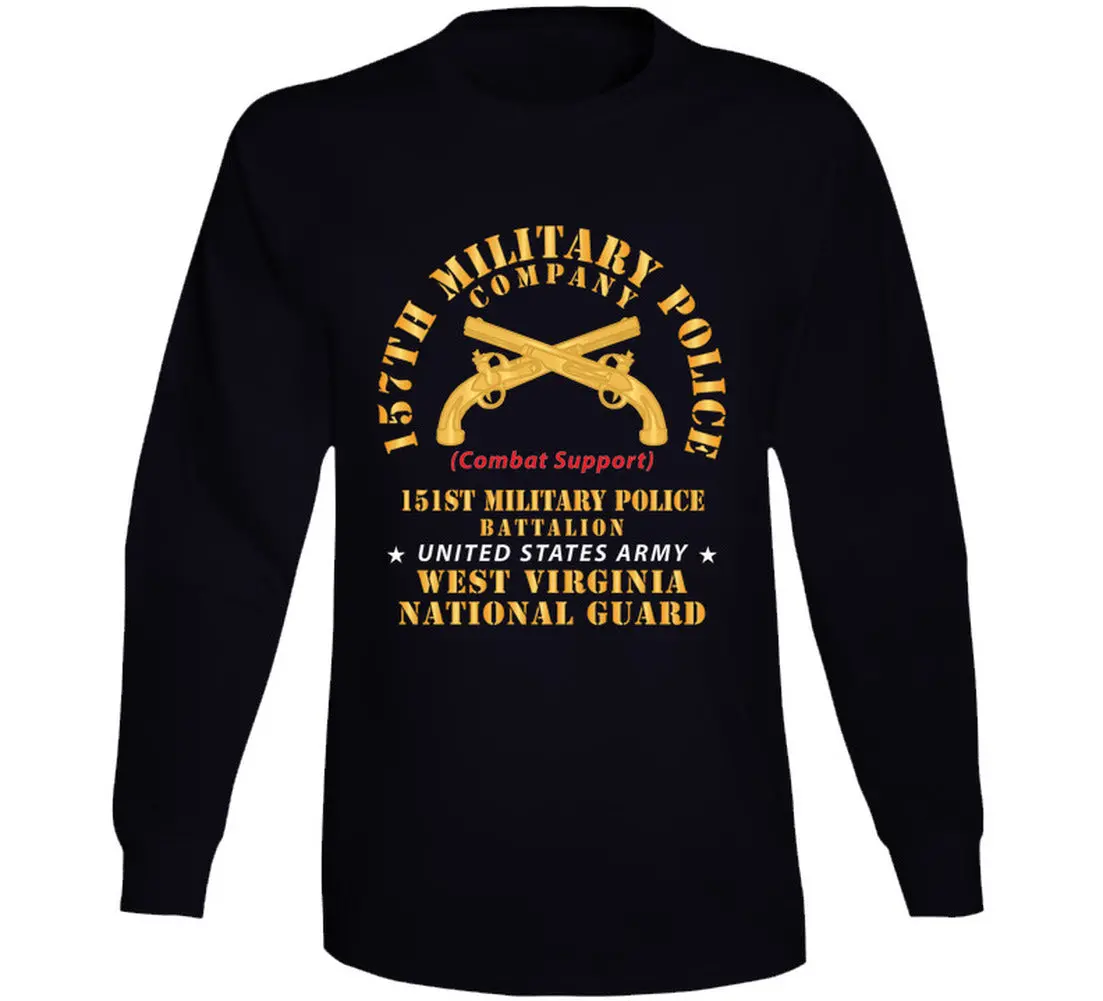 Army - 157Th Military Police Co, Cb Spt, 151St Mp Battalion,  Wv Naional Guard - Long Sleeve 1